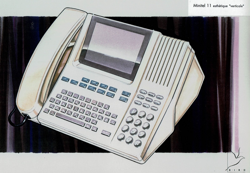 Minitel 11 proposé à France Telecom par ALCATEL