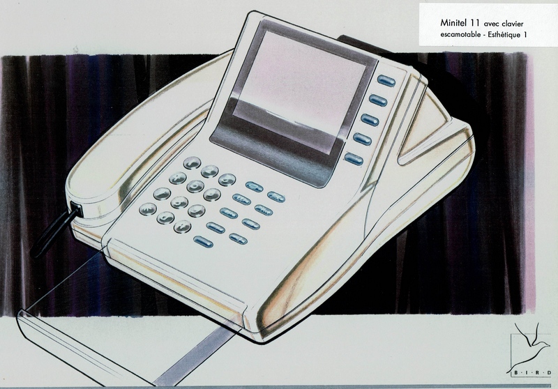 Minitel 11 proposé à France Telecom par ALCATEL