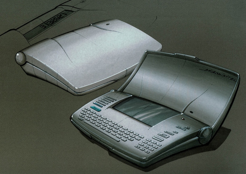 Les projets Minitel qui n'ont pas été commercialisés: Le Micro Minitel