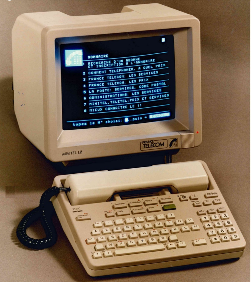 Gamme Minitel France Telecom: Le Minitel 12