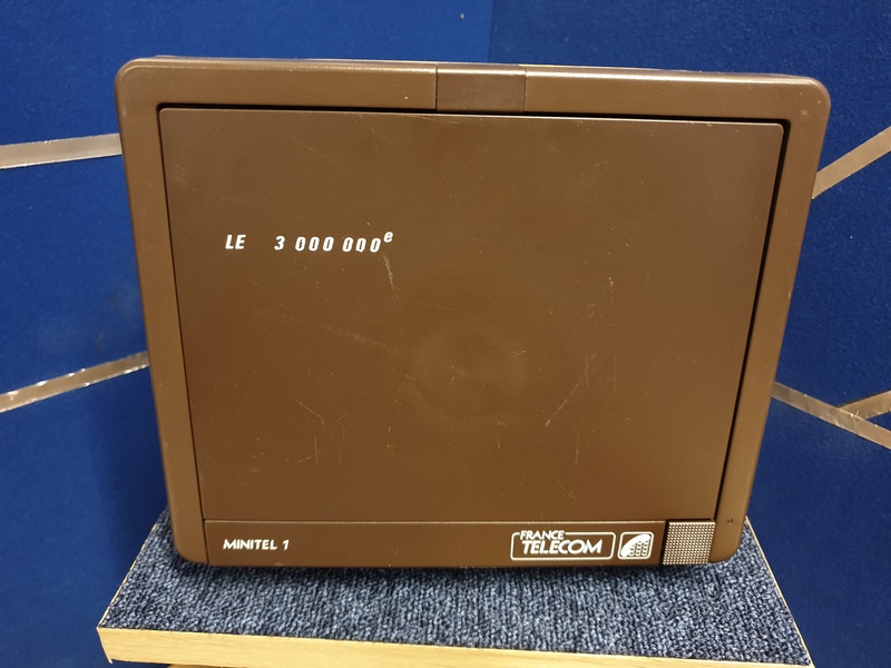 Minitel 1 ALCATEL le 3 000 000 ième
