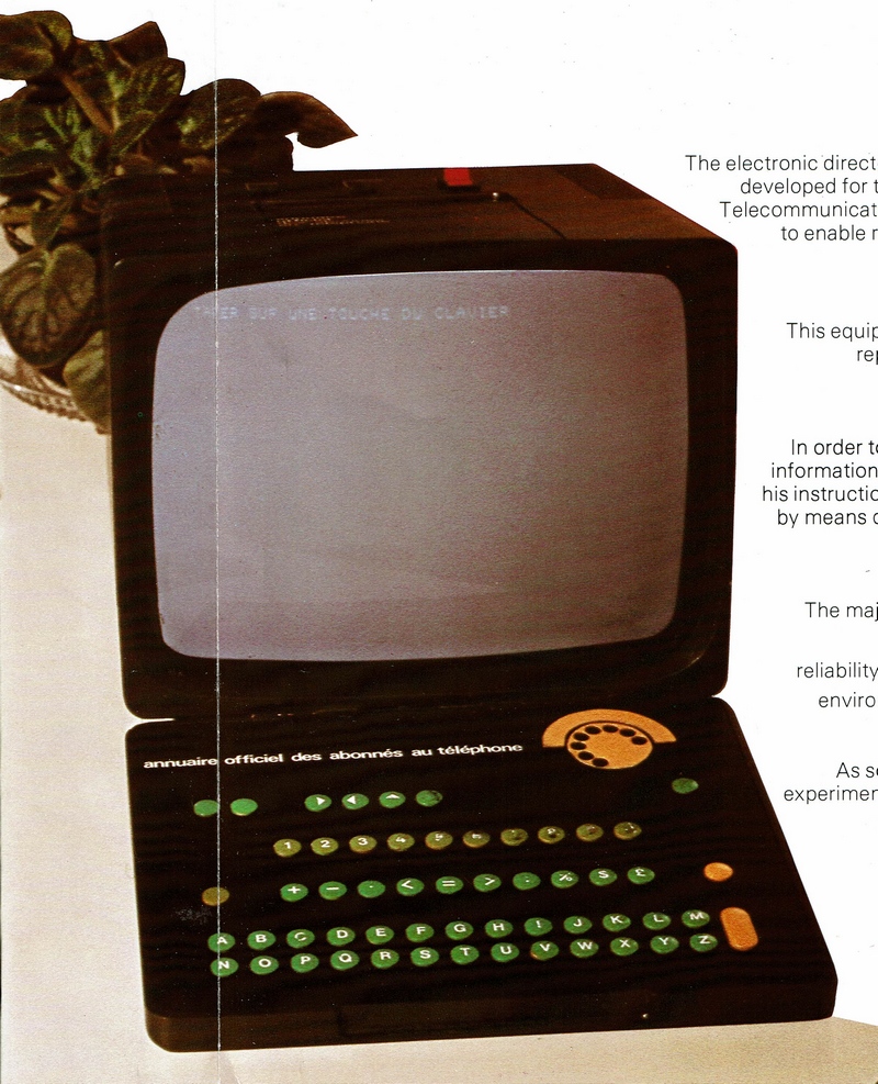 Maquettes Faisabilité Minitel
