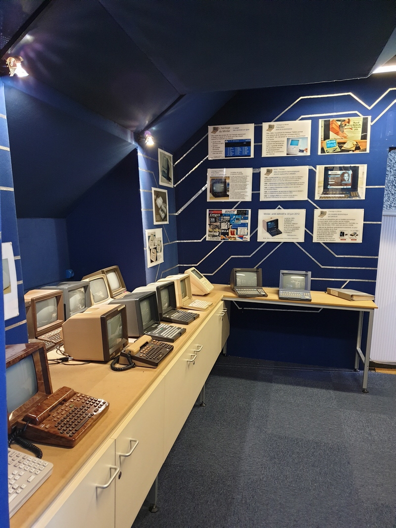Le Musée ALCATEL du Minitel à ILLKIRCH